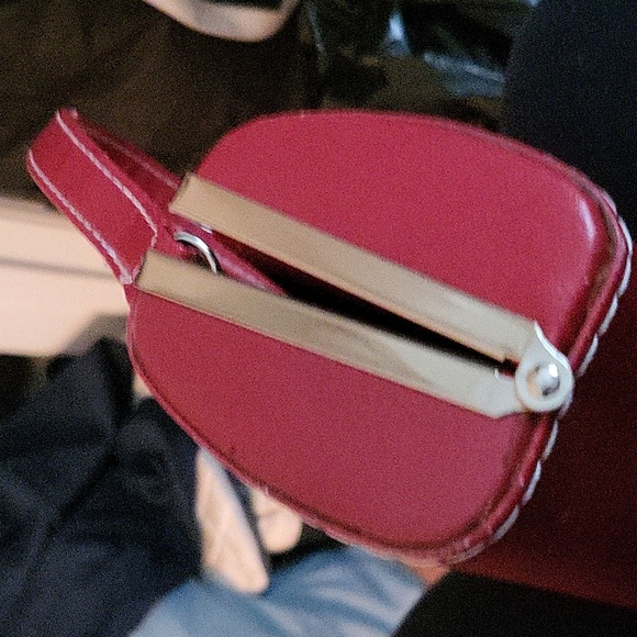 Stylish Pinkish/reddish Women's Bag, Vintage - Picture 3 of 5